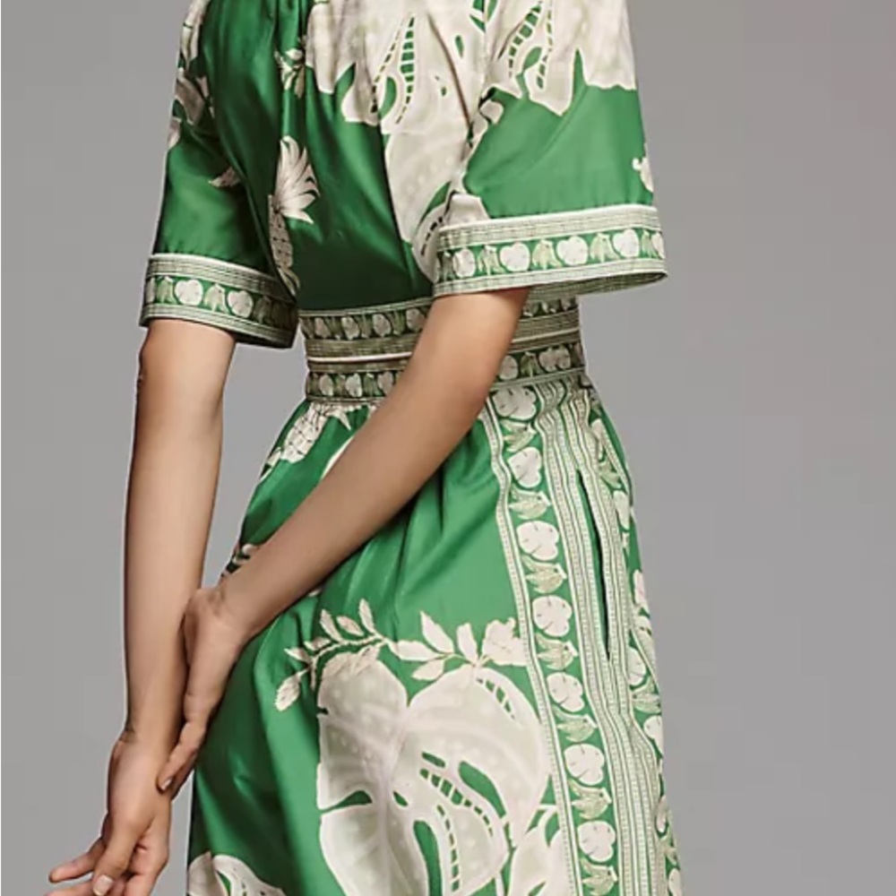 Farm Rio Monstera Wide Leg Jumpsuit - Picture 3 of 11